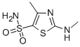 Structure of 2-METHYLAMINO-4-METHYLTHIAZOLE-5-SULFONAMIDE