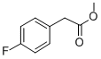 Structure of METHYL 4-FLUOROPHENYLACETATE, 99