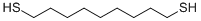 Chemical structure of 1,9-Nonanedithiol
