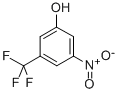 3-硝基-5-(三氟甲基)苯酚结构式