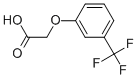 Structure of (3-TRIFLUOROMETHYL-PHENOXY)-ACETIC ACID