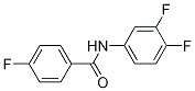 Structure of N-(3,4-Difluorophenyl)-4-fluorobenzaMide, 97%