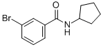 Structure of 3-Bromo-N-cyclopentylbenzamide