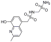 Structure of 8-Hydroxyquinaldine-5-(N,N-diMethyl)sulfonaMide