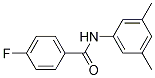 N-(3,5-二甲基苯)-4-氟苯甲酰胺,97%结构式