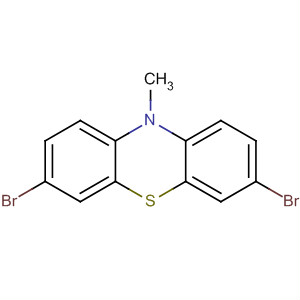 3,7-二溴-10-甲基-10H-吩噻嗪结构式