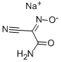 Structure of ACETAMIDE, 2-CYANO-2-(HYDROXYIMINO)- MONOSODIUM SALT