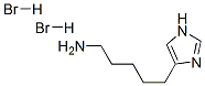 4-(5-AMINOPENTYL)IMIDAZOLE DIHYDROBROMIDE结构式