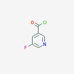 5-fluoronicotinoyl Chloride结构式