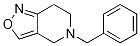 5-benzyl-4,5,6,7-tetrahydroisoxazolo[4,3-c]pyridine结构式