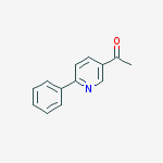 1-(6-Phenylpyridin-3-yl)ethanone结构式