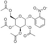 2-NITROPHENYL TETRA-O-ACETYL-A-D-GLUCOPYRANOSIDE结构式