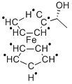 Structure of (R)-1-FERROCENYLETHANOL