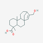 Structure of (5beta,8alpha,9beta,10alpha)-17-hydroxykaur-15-en-18-oic acid