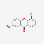 Structure of 2,5-dihydroxyxanthen-9-one