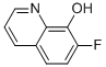 Structure of 8-Quinolinol,  7-fluoro-