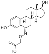 Structure of 1,3,5[10]-ESTRATRIENE-3,17-DIOL-6-ONE 6-[O-CARBOXYMETHYL]OXIME