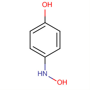 Structure of Phenol, 4-(hydroxyamino)-