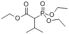 Structure of 2-(DIETHOXYPHOSPHINYL)-3-METHYLBUTANOIC ACID ETHYL ESTER