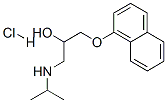 Structure of PROPRANOLOL HYDROCHLORIDE