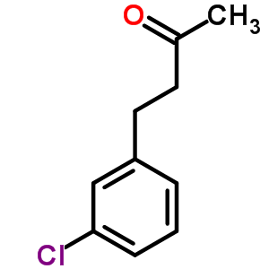 Structure of 4-(3-chlorophenyl)butan-2-one