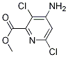Structure of Methyl 4-aMino-3,6-dichloropicolinate