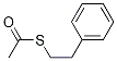 Structure of S-phenethyl ethanethioate