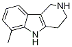 Structure of 6-methyl-2,3,4,5-tetrahydro-1H-pyrido[4,3-b]indole(SALTDATA: H2O 0.08NaCl)