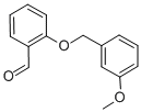 Structure of 2-[(3-METHOXYBENZYL)OXY]BENZALDEHYDE