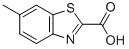 6-甲基苯并[D]噻唑-2-羧酸结构式