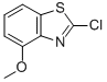 2-氯-4-甲氧基苯并噻唑结构式
