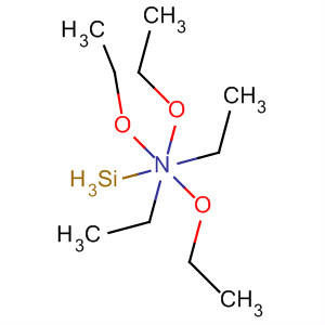 Structure of Silanamine, 1,1,1-triethoxy-N,N-diethyl-