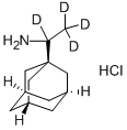 Structure of RIMANTADINE-D4 HCL (ETHYL-D4)