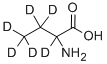 Structure of DL-2-AMINOBUTYRIC-D6 ACID