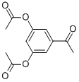 3,5-二乙酰氧基苯乙酮结构式