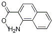 methyl-1-amino-2-naphthoate结构式