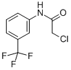 Structure of N-(CHLOROACETYL)-3-(TRIFLUOROMETHYL)ANILINE