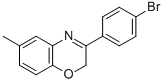 Structure of 3-(4-BROMOPHENYL)-6-METHYL-2H-1 4-BENZO&