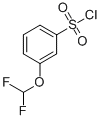 Structure of 3-(Difluoromethoxy)benzenesulfonyl chloride