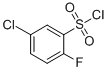 Structure of 5-CHLORO-2-FLUOROBENZENESULFONYL CHLORIDE