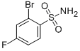 Structure of 2-BROMO-4-FLUOROBENZENESULFONAMIDE