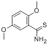 2,5-DIMETHOXY-THIOBENZAMIDE结构式