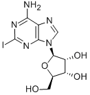 Structure of  2-Iodoadenosine