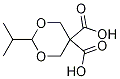 Structure of 2-Isopropyl-5,5-dicarboxy-1,3-dioxane