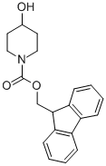 Structure of N-FMOC-4-PIPERIDINOL