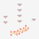 Structure of Fe2O12S3