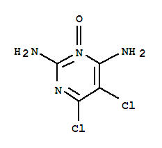 Structure of (2E)-6-amino-4,5-dichloro-2-iminopyrimidin-1(2H)-ol
