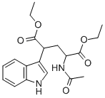 Structure of N-Acetyl--carbethoxy Homotryptophan, Ethyl Ester