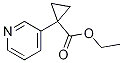 Ethyl 1-pyridin-3-ylcyclopropane-1-carboxylate结构式