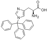 Structure of H-HIS(TRT)-OH